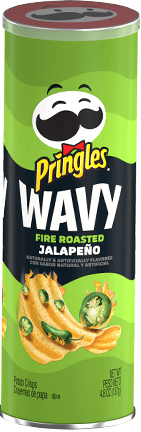Pringles Wavy Fire Roasted Jalapeño image