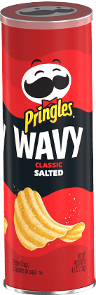 Pringles Wavy Classic Salted image