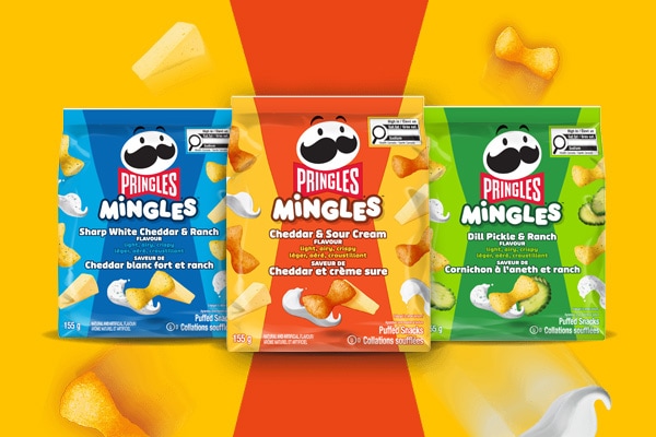 Pringles Mingles product bags