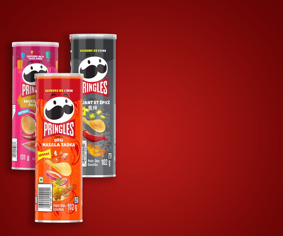 Pringles Asian inspired cans