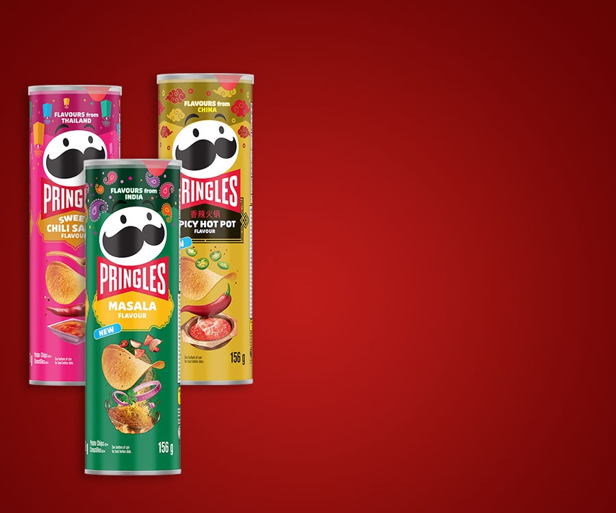 Pringles Asian inspired cans