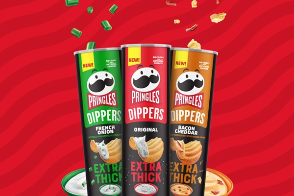 Pringles Dippers Cans