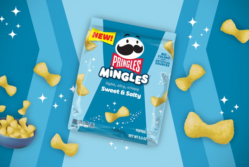 NEW Pringles Mingles Sweet and Salty
